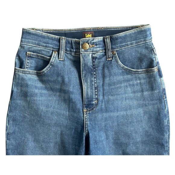 Lee Women's Ultra Lux Comfort with Flex Motion Skinny Leg Jean 11233881 Size 10 - Picture 3 of 10